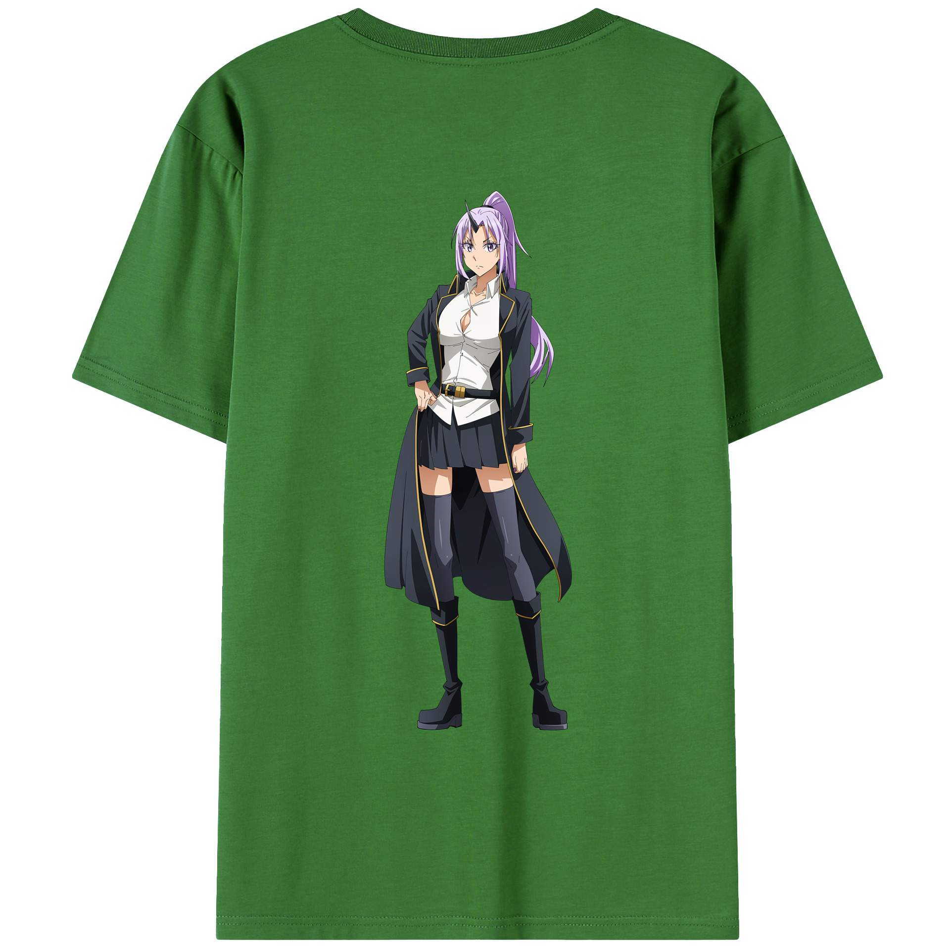 （画像用） 転スラ Regarding Reincarnated to Slime レディース半袖Tシャツ(バックプリント)